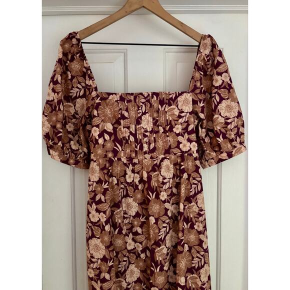 Anthropologie Favorite Daughter The Mirka Dress | Organic Cotton | 12 | NWT - Picture 3 of 16